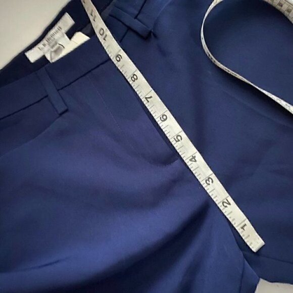 LK Bennett Navy Blue Ellen Straight Leg Dress Pants Trousers US 4 - Picture 9 of 9